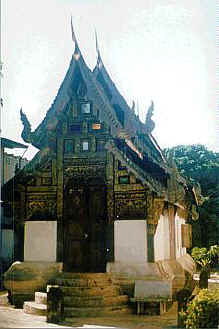 Ubosot, Wat Duang Di, Chiang Mai, Thailand